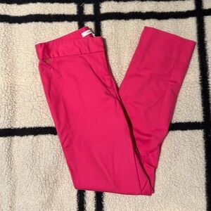 Pink Diane VonFurstenberg ankle pants